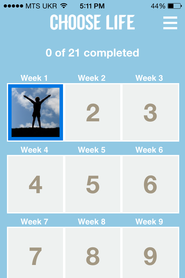 Choose Life 21 Challenge