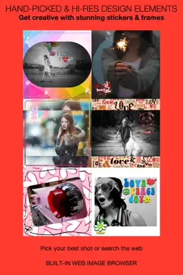 Game screenshot Insta Love Pics – Well designed frames & stickers for peace and joy. mod apk