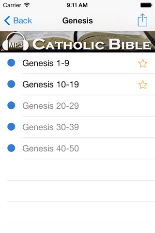 Audio Catholic Bible screenshot 3