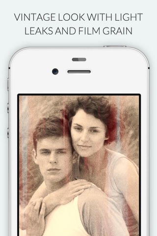 Picafilm - create old vintage film effect, apply analog light leaks and noise screenshot 3