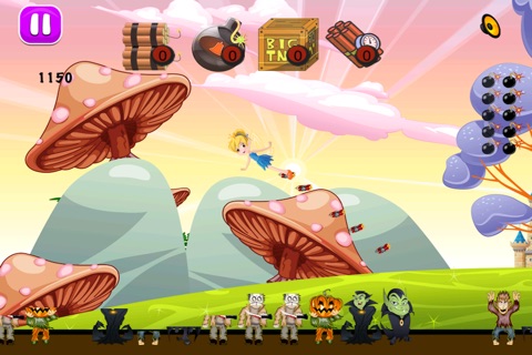 Demon Creatures Bombing Assault! : Beware of the Fantasy Fairies!- Free screenshot 4