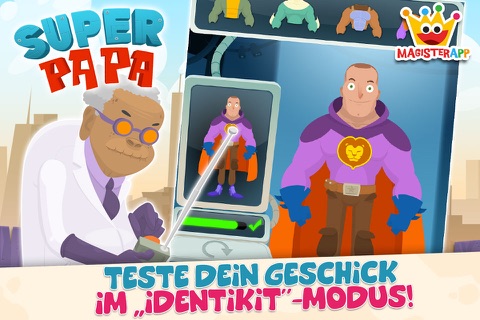 Super Daddy - Dress Up a Hero screenshot 3