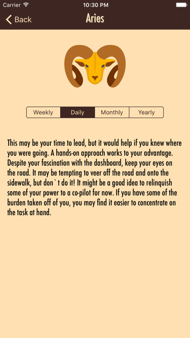 Screenshot #2 pour Horoscope Daily - Free