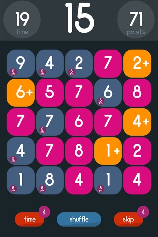 Plus: a math game screenshot 3