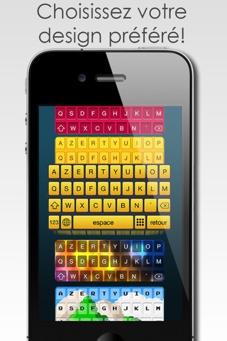 Le Clavier Francais - Style des thèmes pour votre clavier screenshot 3