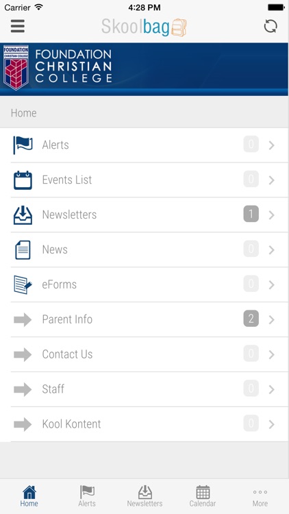 Foundation Christian College - Skoolbag