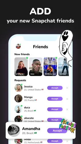 Game screenshot purp - Make new friends hack