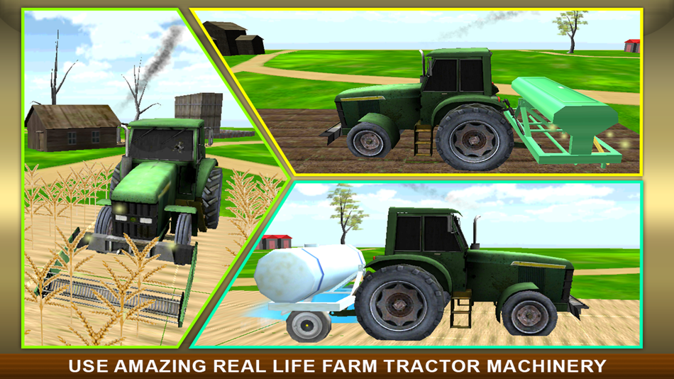 #2. Real Farm Tractor Simulator 3D (iOS) 由: OZITECH - GAMES