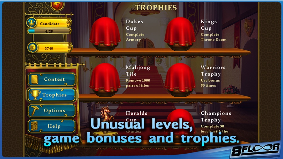 #5. Mahjong Royal Towers Free (iOS) 由: 8Floor