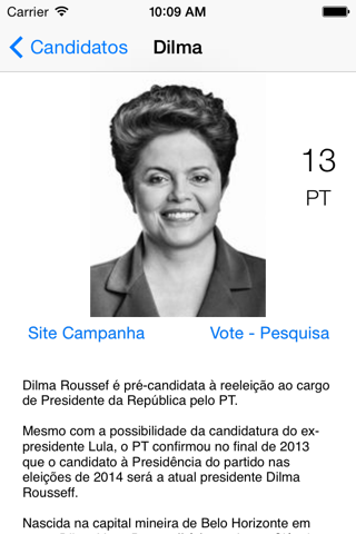 Candidatos screenshot 3