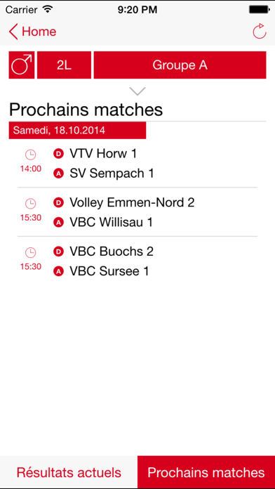 Screenshot #2 pour SVRI Innerschweizer Volleyball