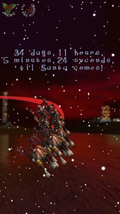Santa in the City 3D Christmas Game plus Countdown FREE screenshot 4