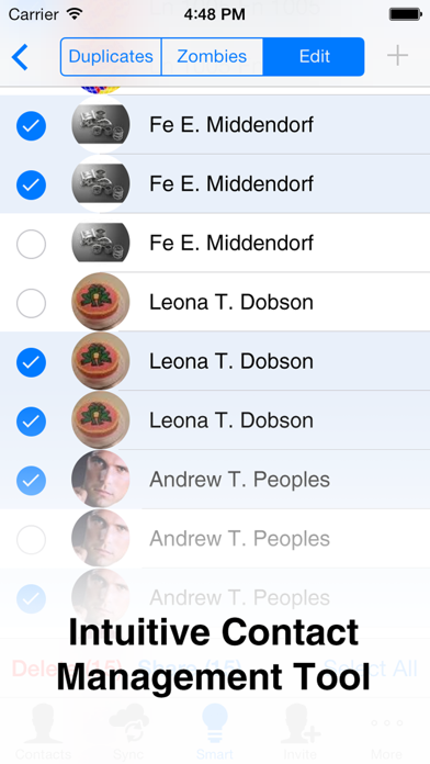 Screenshot #3 pour Contacts Duster -  L'outil de nettoyage de carnet d'adresses le plus facile