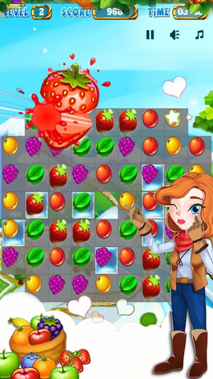 Match Fruit Game: Connect Master