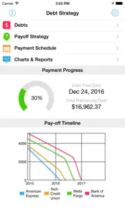 debt strategy iphone screenshot 1