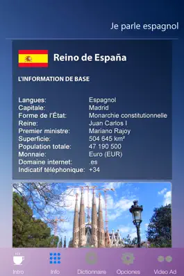 Game screenshot Je Parle ESPAGNOL - Apprendre l'espagnol guide de conversation Français Espagnol gratuitement cours pour débutants mod apk