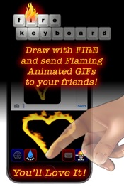 【图】Fire Keyboard – Draw Flaming GIFs!(截图3)