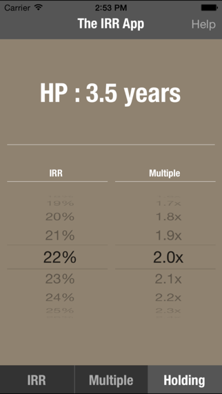Screenshot #3 pour The IRR App