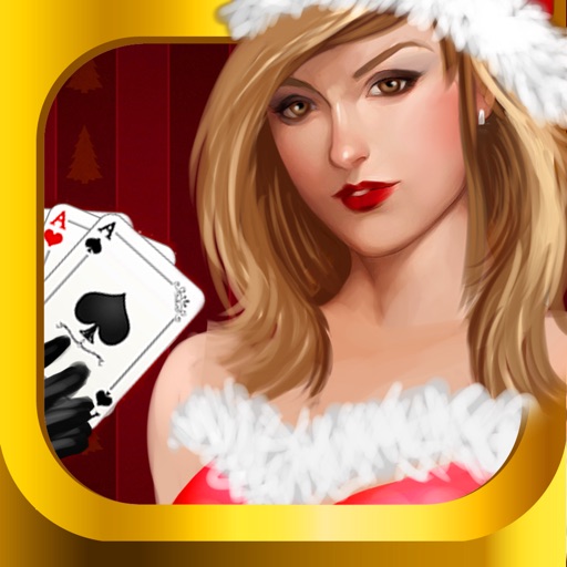 `` Chistmas Santa Poker Pro  - Top 5 Cards Poker  Casino Games icon