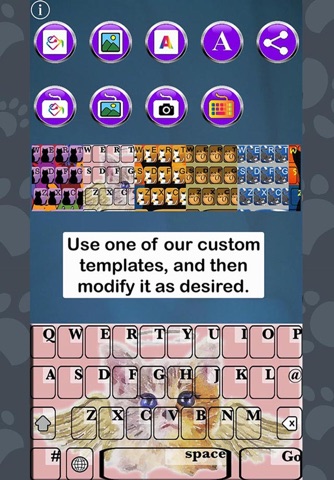 Cat Keys Free Custom Keyboard screenshot 2