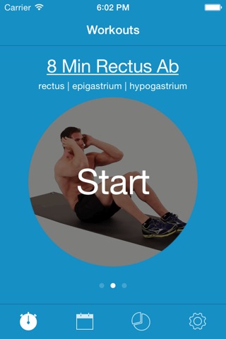 8 Min Abs Free screenshot 2