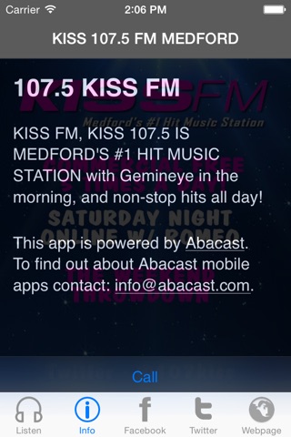 KISS-FM - 107.5 screenshot 2