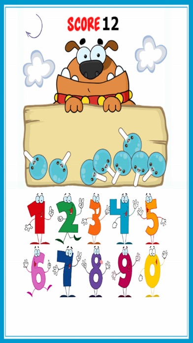 Kids Math number Game Free 123 iPhone screenshot