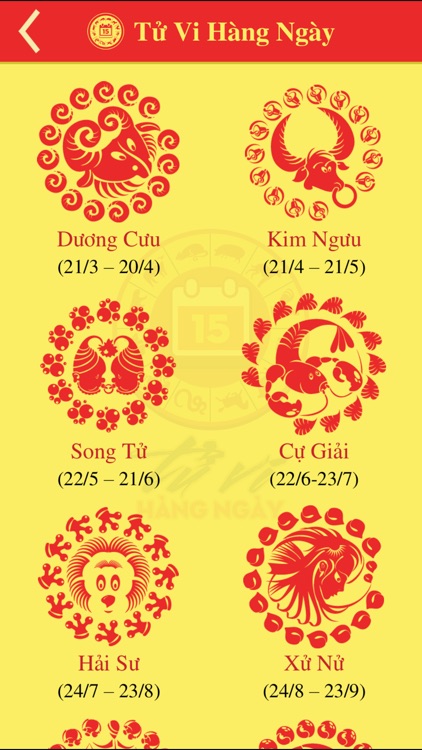 Tử vi số mệnh mỗi ngày