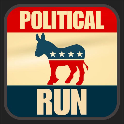 Political Run - Democratic Primary (Ad Free) - 2016 Presidential Election Trivia Icon