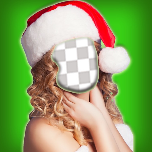 Merry christmas Photo Booth-place face on funny christmas costumes & share with friends icon