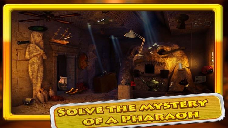 Hidden Object: Ancient Theasures PharaonS Mystery Free screenshot-3