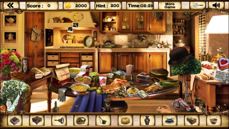 Harry Kitchen Hidden Objects