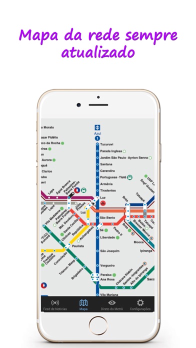 Screenshot #2 pour SampaTrilhos: Metrô e CPTM São Paulo