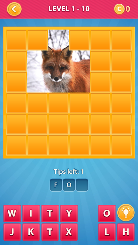 #1. Hidden Words - trivia quiz and word game to guess words on images hidden by mosaic (iOS) 由: Anton Kartunov