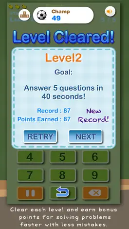 Game screenshot Math App - Genius Kids Free apk