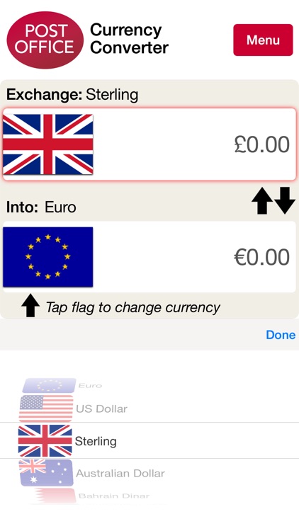 Post Office Currency Converter screenshot-3