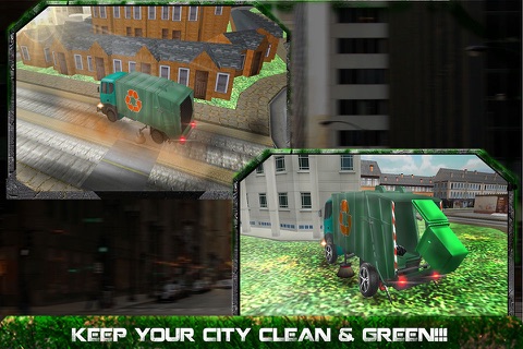 Garbage Dumpster Truck Driver 3D screenshot 3