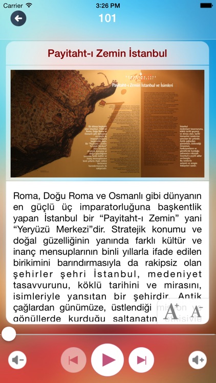 Panorama 1453 Fetih Müzesi – İstanbul’un Fethini ve Fatih Sultan Mehmet'i Mobil Rehber’den dinleyin