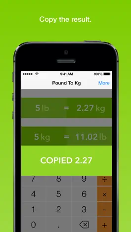 Game screenshot Pound To Kg, the fastest weight converter hack