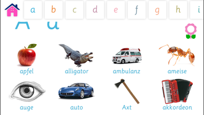 Alphabet und Wortschatz-Buch für Kinder (Wörterbuch für Kindergarten und Vorschule) screenshot