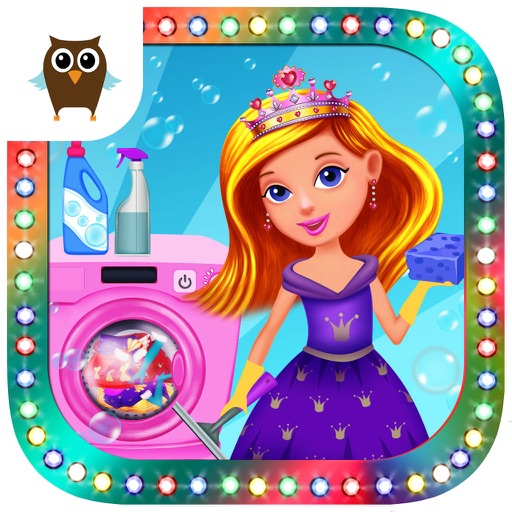 Princess Castle Cleanup - Kitchen, Bedroom, Bathroom and Wardrobe Chores iOS App