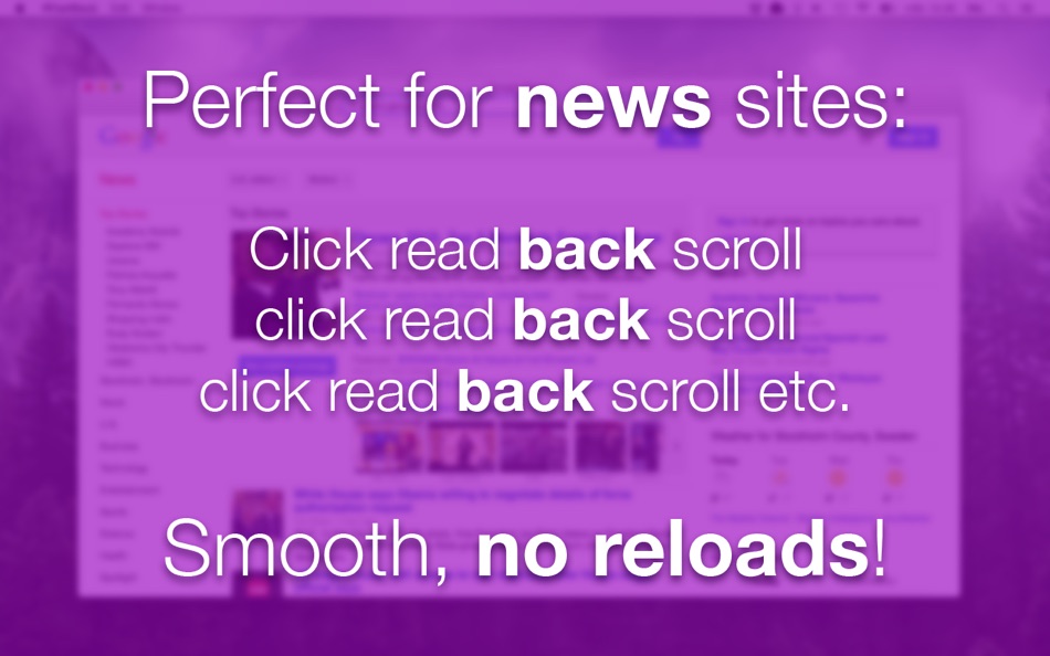 #2. FastBack - the browser that doesn't reload when you go "back" (macOS) 由: Studio Mee