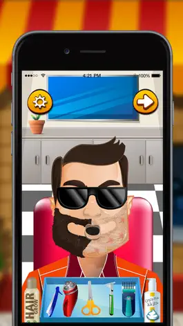 Game screenshot Shaving Salon - Crazy beard shave game for kids mod apk