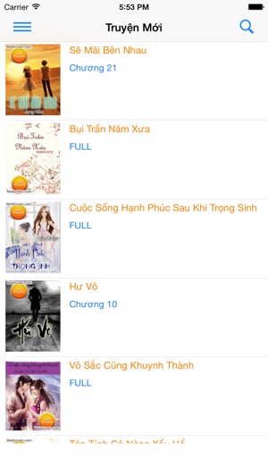 Tiểu thuyết ngôn tình hay nhất - Truyện ngôn tình(圖2)-速報App