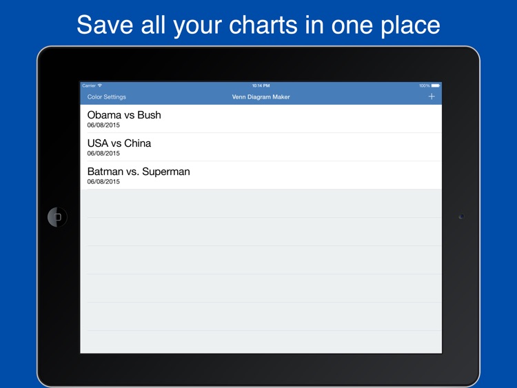 Venn Diagram Maker - Easy Venn Diagrams