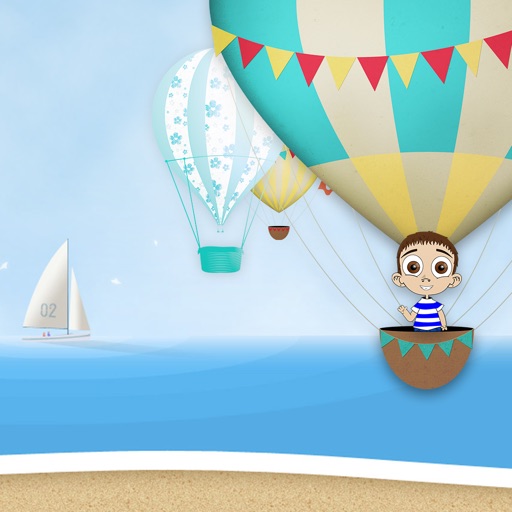 Air Balloon Rush - Beach Edition iOS App