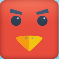 Color Red Geometry Bird Square Blok Jump Dash Spikes pour PC