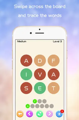 Game screenshot Word Dots - Find Target Words, Brain Challenge Puzzles mod apk