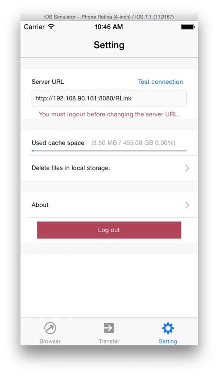 RLink Client for iPhone screenshot-4