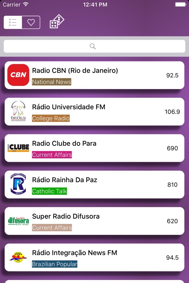 Rádios Brasil - Rádio Grátis / Todas as Rádios FM e AM Brasileiras screenshot 3